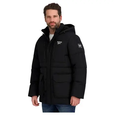 Reebok Men's Puffer Parka Heavyweight Jacket 1