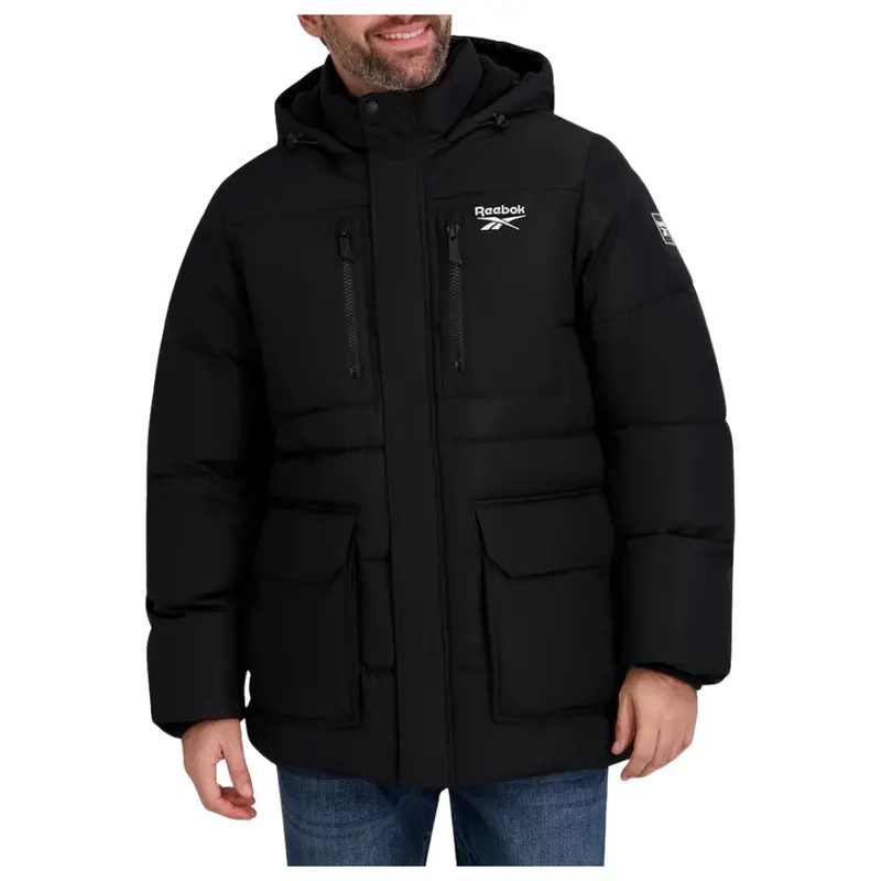 Reebok Men's Puffer Parka Heavyweight Jacket 1