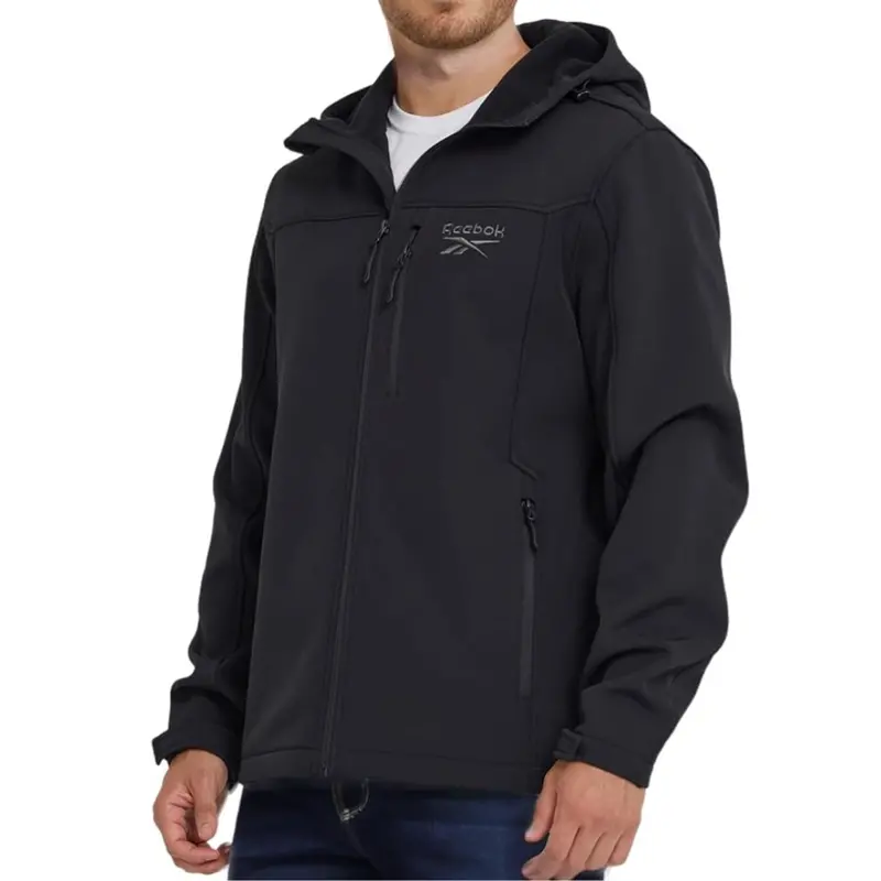 Reebok Men's Waterproof Soft Shell Rain Jacket 1