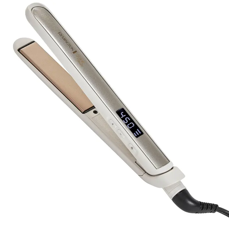 Remington Ceramic Flat Iron Shine Therapy 1" Hair Straightener 1