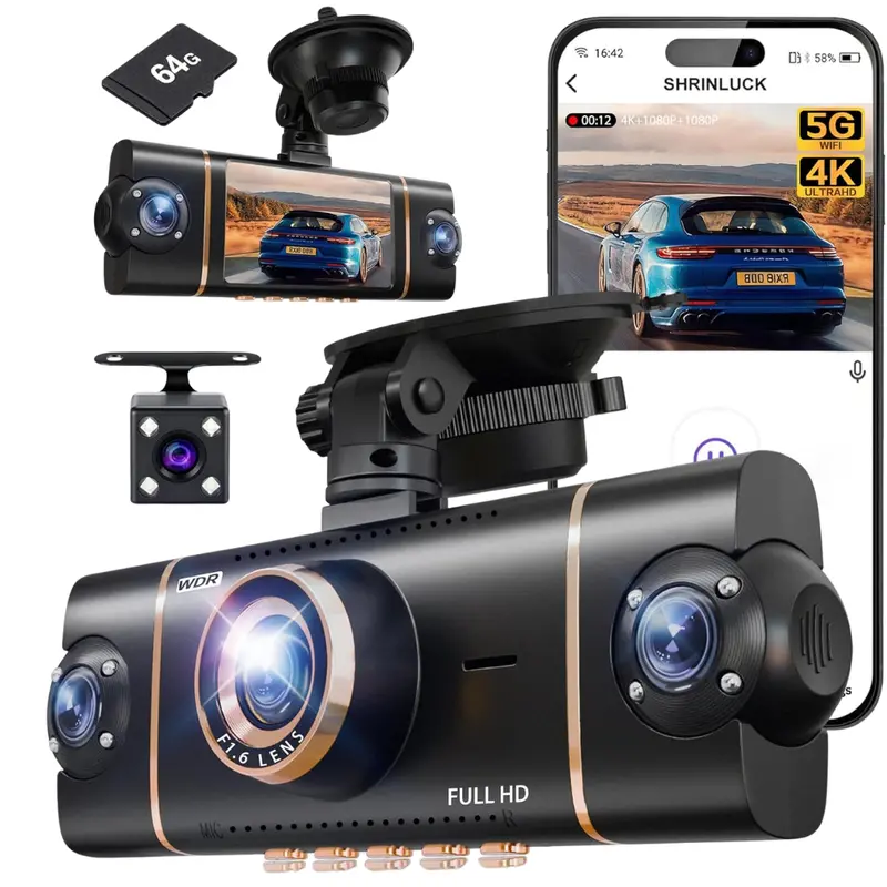 Restaswork 4 Channel 360º Dash Cam 1