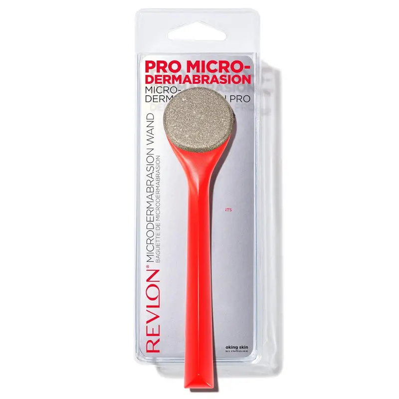 Revlon Microdermabrasion Wand, Gently Exfoliate Skin W/ Real Diamond Grit 1