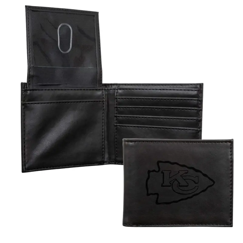 Rico Industries Laser Engraved Billfold Wallet 1