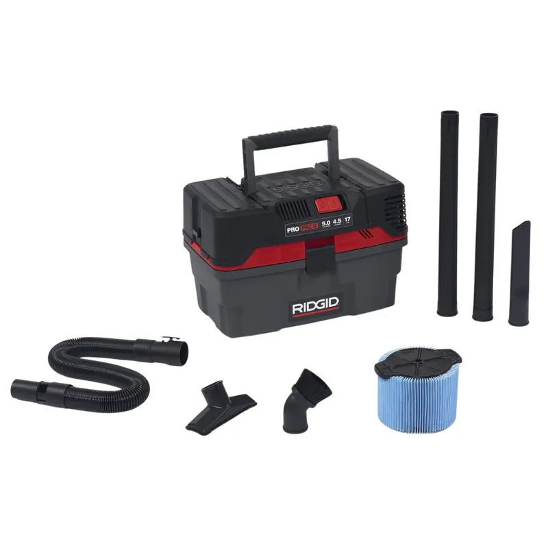 Ridgid 4500Rv Propack 4.5-Gal. Portable Wet Dry Shop Vacuum 1