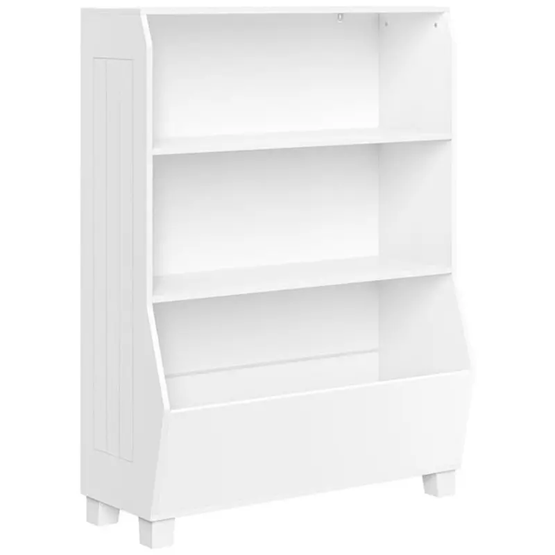 Riverridge Kids 34In Playroom Bookshelf With Veggie Bin Organizer 1