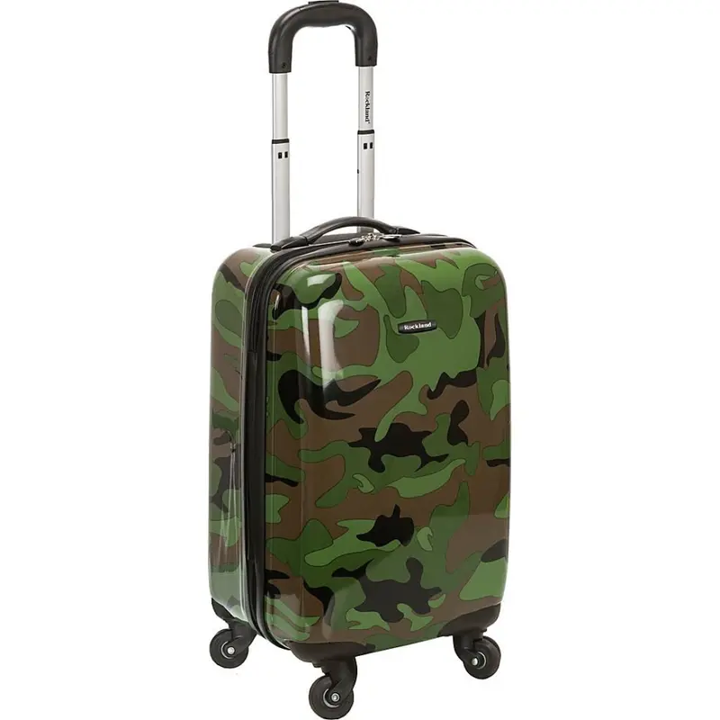 Rockland Carry-On 20" Safari Hardside Spinner Wheel Luggage (2 Colors) 1