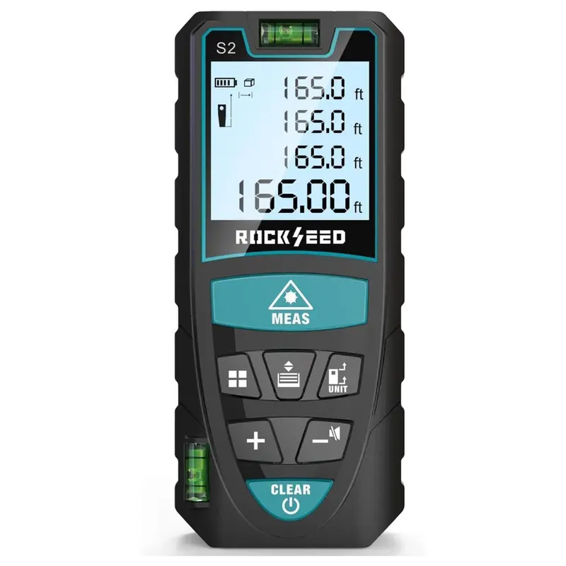 Rockseed 50M (165Ft) Digital Laser Distance Meter 1