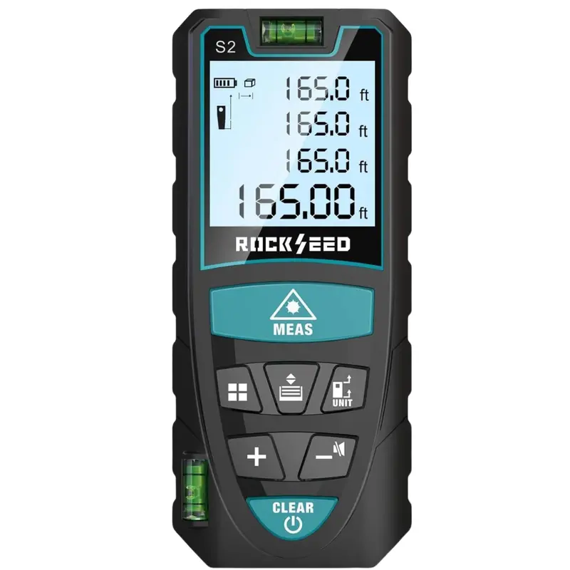 Rockseed 50M (165Ft) Digital Laser Distance Meter 1
