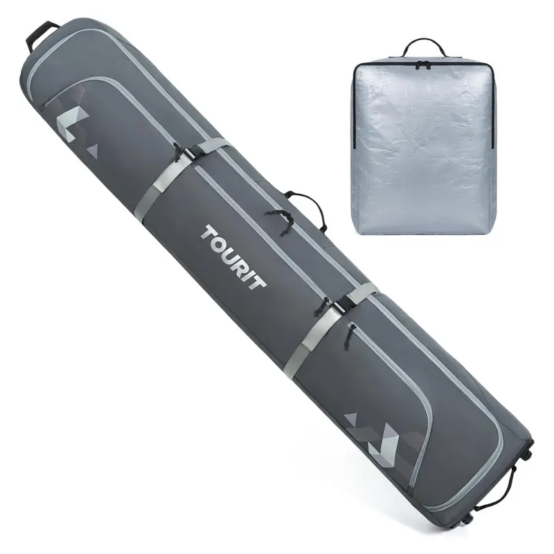 Rolling Ski Bag And Ski Boot Bag Combo 1