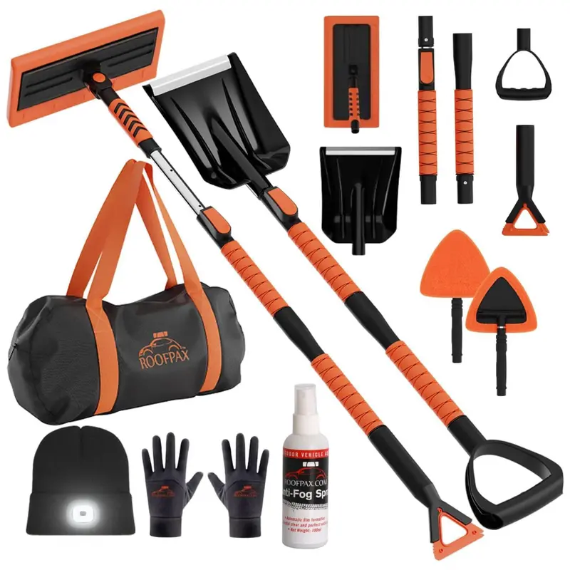 Roofpax 55" Ice Scrapers Kit For Car Windshield 1