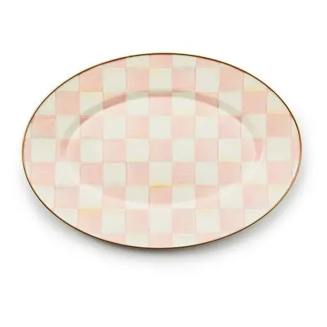 Rosy Check Oval Platter 1