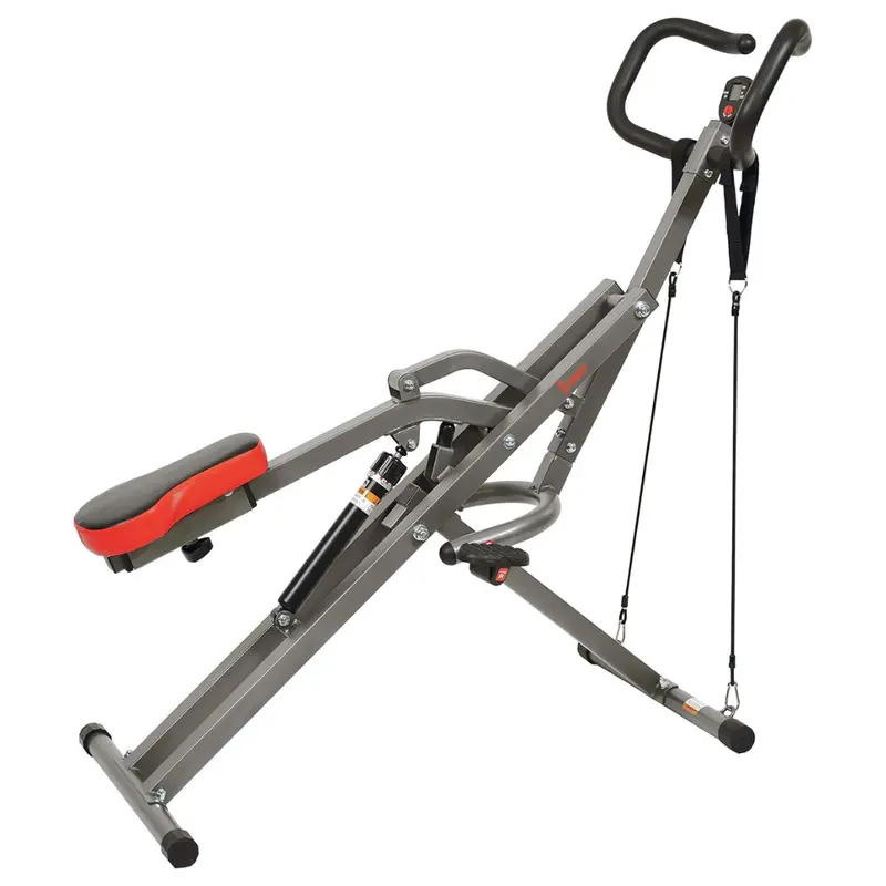 Row-N-Ride Pro Full Body Combo Squat Machine (300 Lbs Capacity) 1