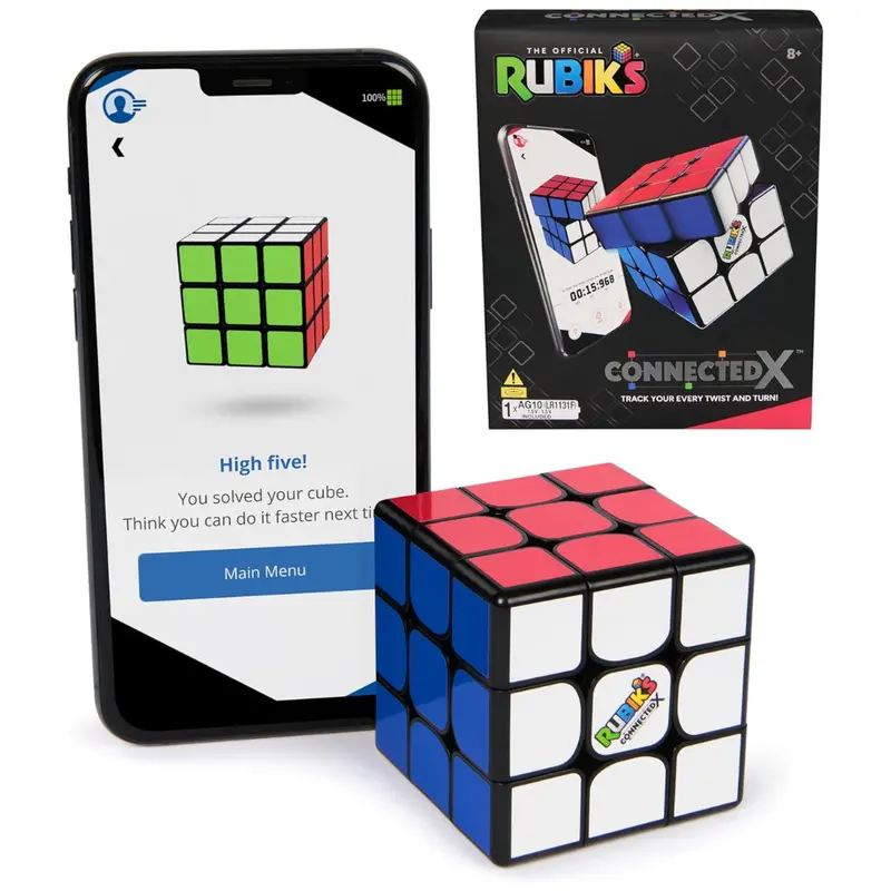 Rubik's Bluetooth-Enabled 3X3 Speed Rubik's Cube Connectedx Toy 1