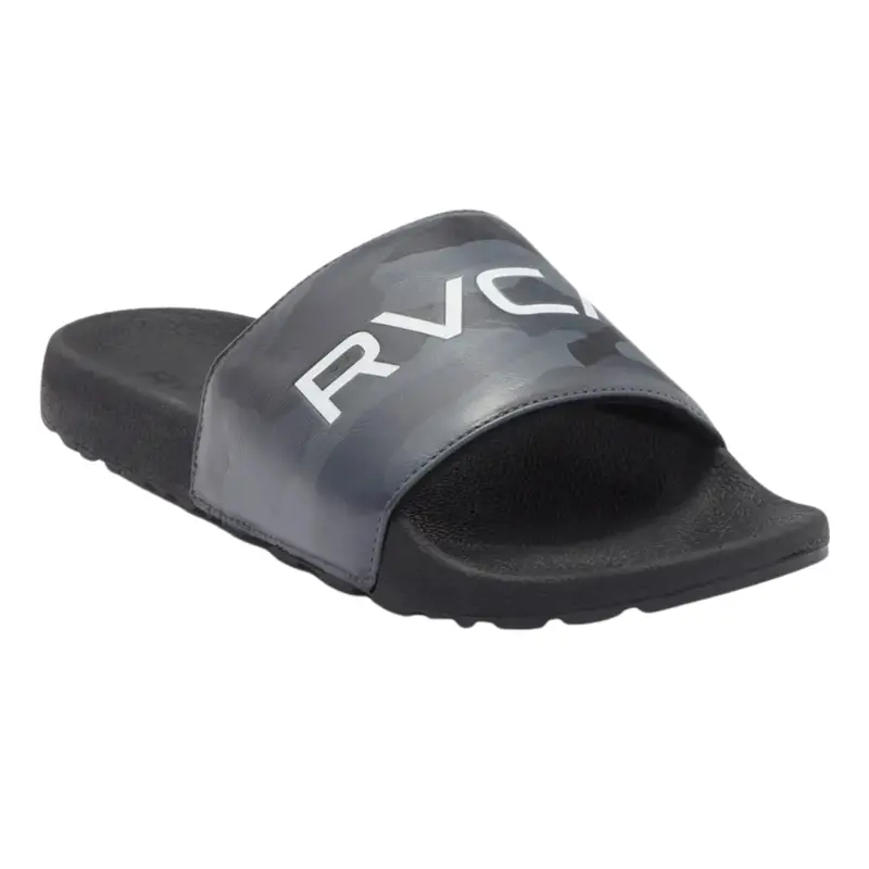 Rvca Men's Sport Slide Sandal (Black Camo) 1