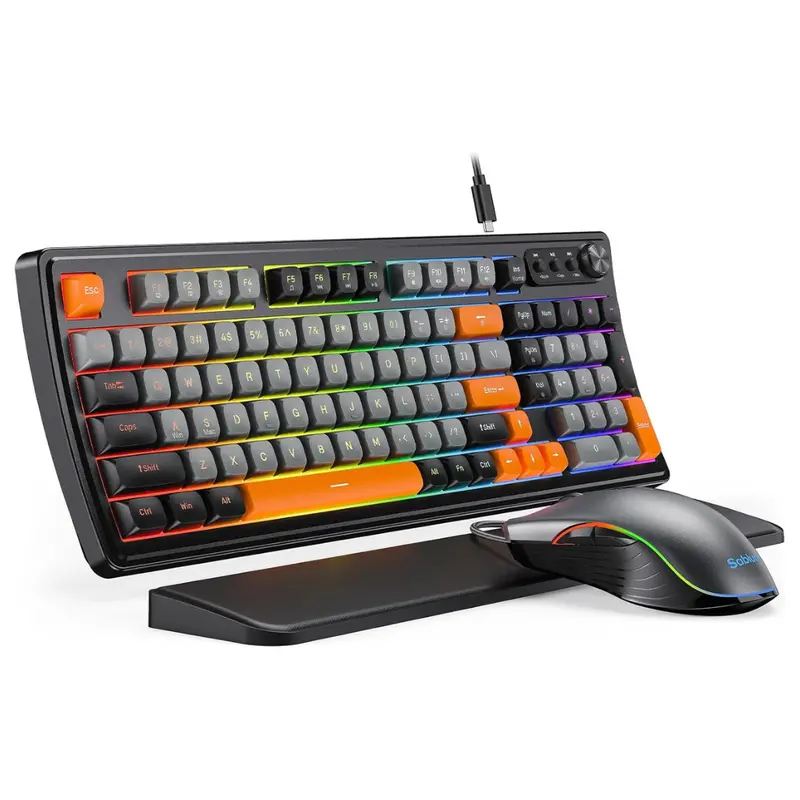 Sablute Rgb Backlit Gaming Keyboard & Mouse Combo 1