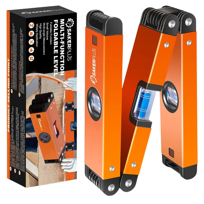 Sakerplus 24" Multi-Function Folding Level Tool 1