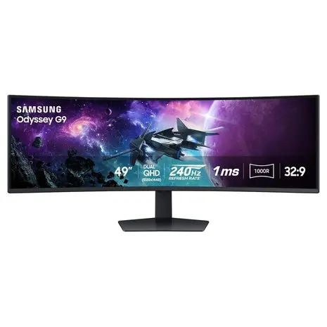 Samsung 49” Odyssey G9 Curved Gaming Monitor 1