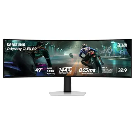 Samsung 49" Odyssey Oled G9 Curved Gaming Monitor 1