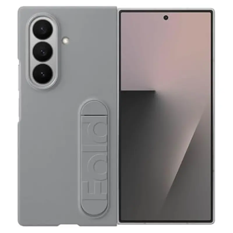 Samsung Galaxy Z Fold7 Silicone Phone Case With Stand 1