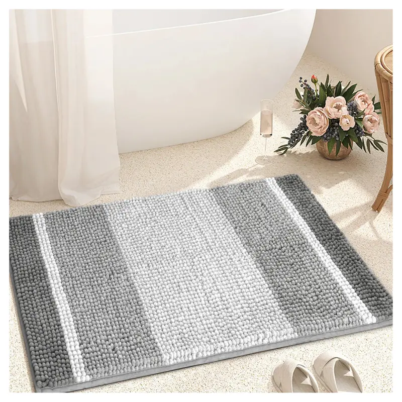 Sand & Stable Mersin Gradient Chenille Soft Plush Bath Rug 1