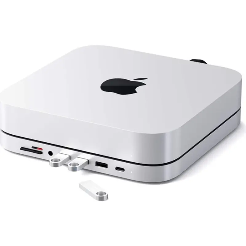 Satechi Usb-C Stand & Hub For Mac Mini M2/M1 (2 Colors) 1