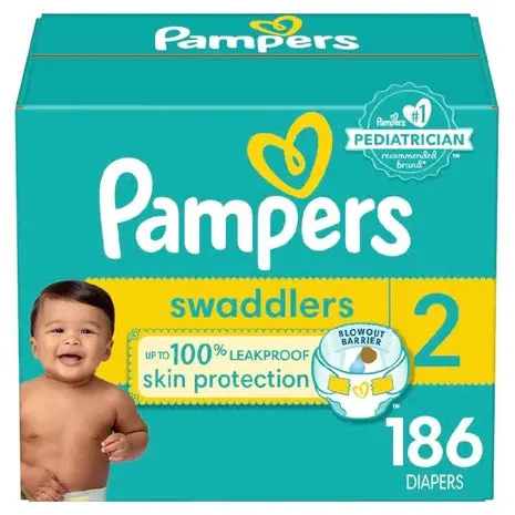 Save Big On Pampers Swaddlers Diapers 1