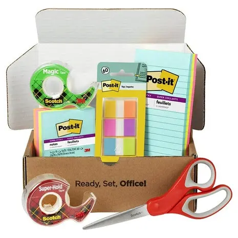 Scotch And Post-It Brand Office Essentials Kit 1