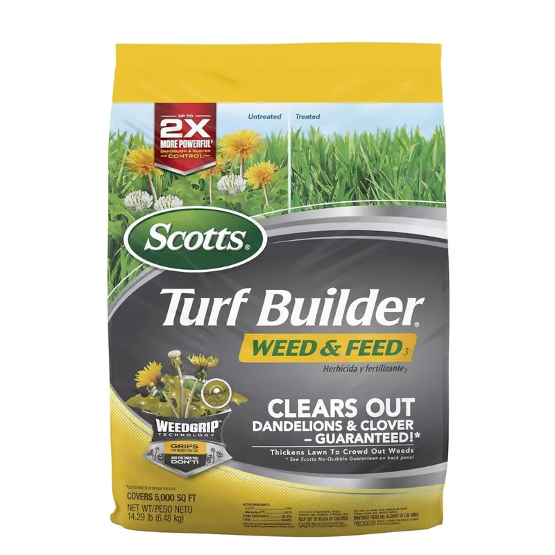 Scotts 14.29Lbs Turf Builder Weed And Feed 3 Fertilizer 1