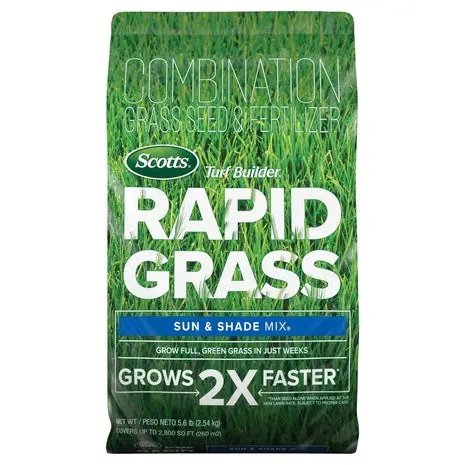 Scotts Turf Builder Rapid Grass Sun & Shade Mix 5.6 Lb 1