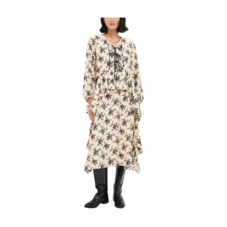 Sea New York Tie Front Midi Dress 1