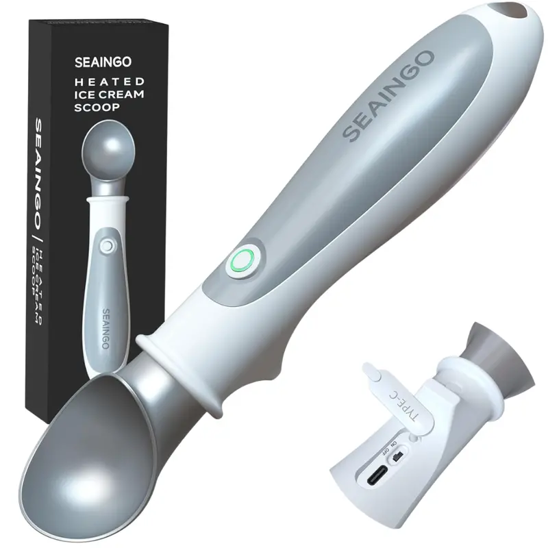 Seaingo Rechargeable Heated Ice Cream Scoop 1