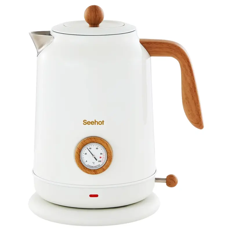 Seehot 1.7L Electric Kettle With Thermometer (57-Oz) 1