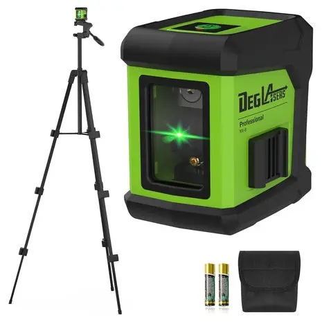 Self-Leveling Green Cross Line Laser Level With Tripod 1