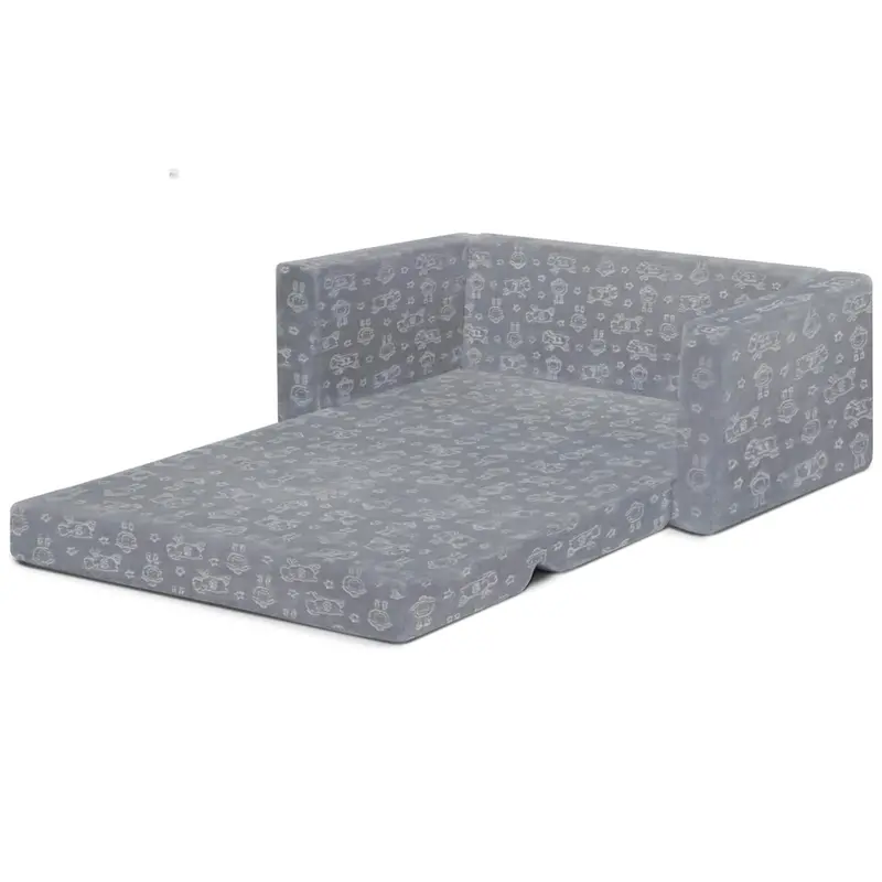 Serta Perfect Comfy 2-In-1 Flip Couch/Sleeper Sofa To Lounger 1