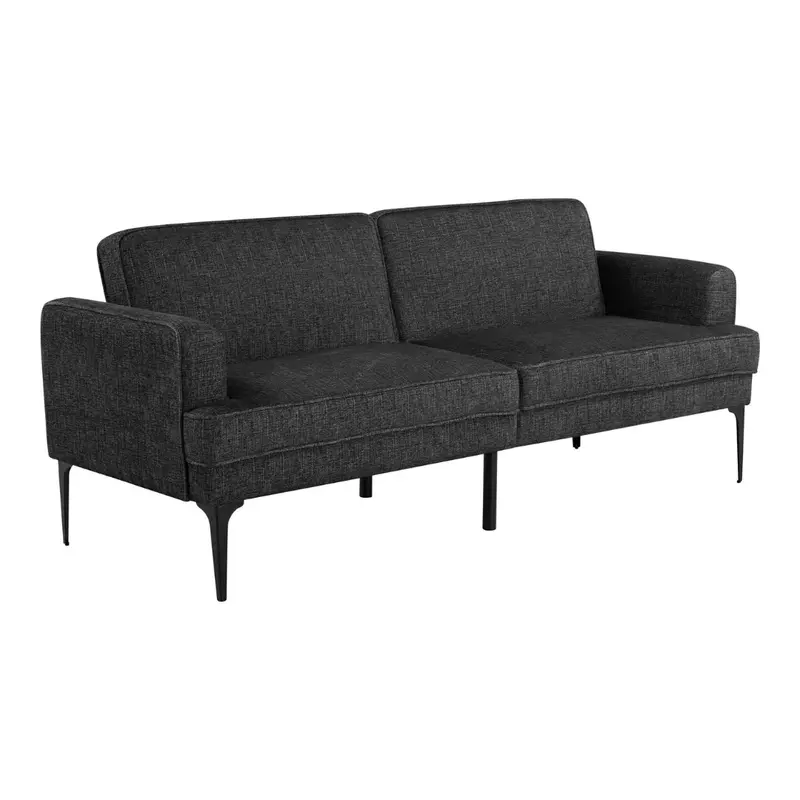 Serta Princeton Modern Convertible Sofa W/Full Size Sleeper 1