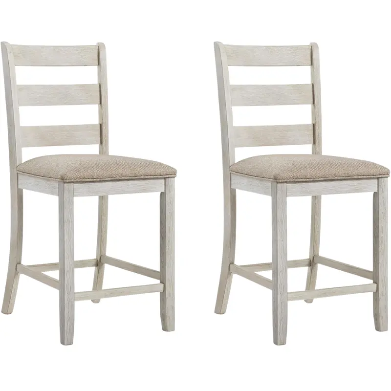 Set Of 2 Signature Design By Ashley Skempton 24" Upholstered Barstool 1