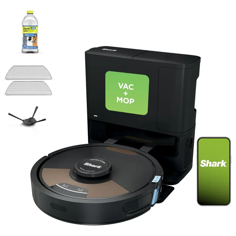 Shark Matrix Plus 2-In-1 Robot Vacuum & Mop With Sonic Mopping 1