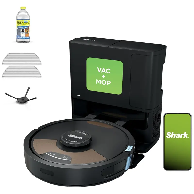 Shark Matrix Plus 2-In-1 Robot Vacuum & Mop With Sonic Mopping 1