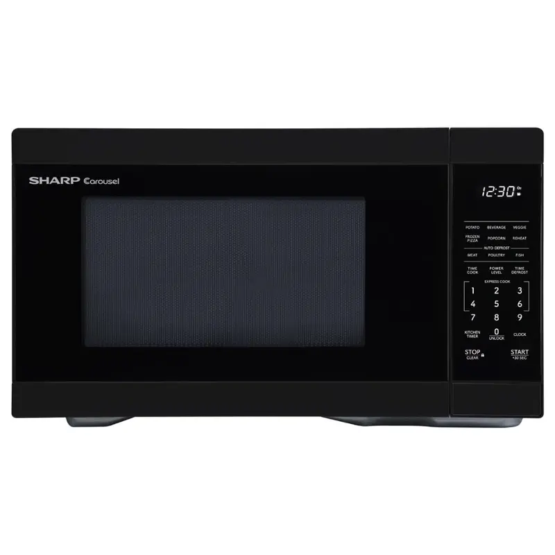 Sharp 1000 Watt 1.1 Cubic Feet Countertop Microwave Oven 1