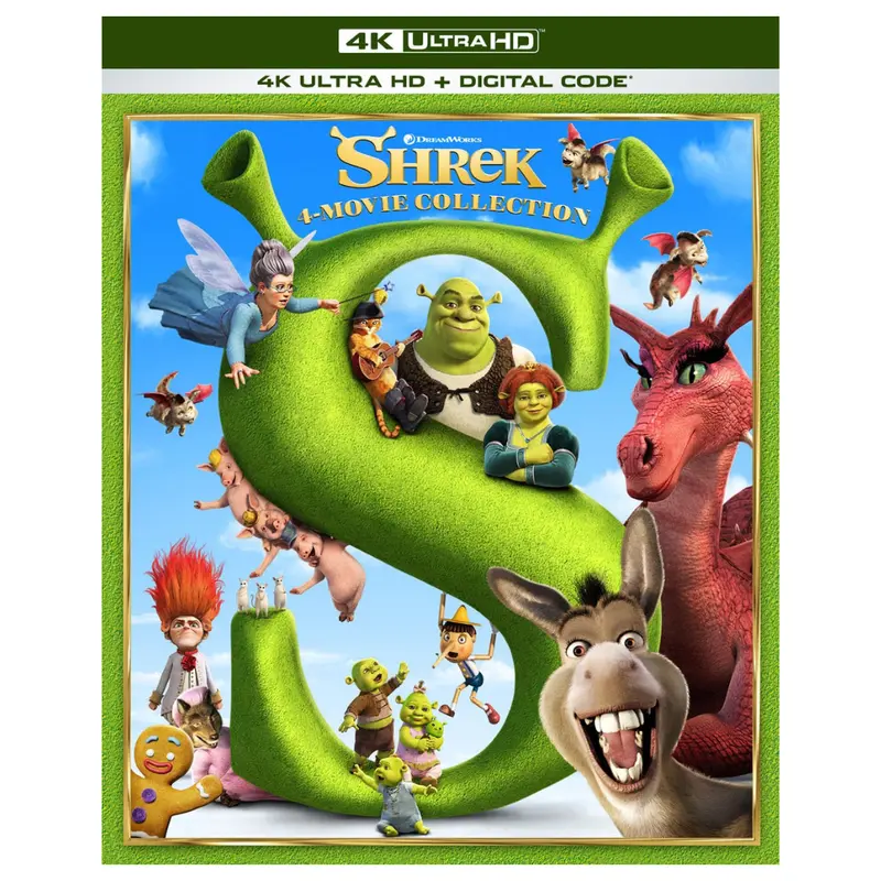 Shrek 4-Movie Collection [4K Ultra Hd + Digital] 1