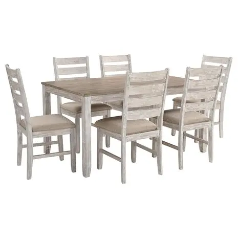 Signature Design Ashley 7-Piece Cottage Dining  Set 1