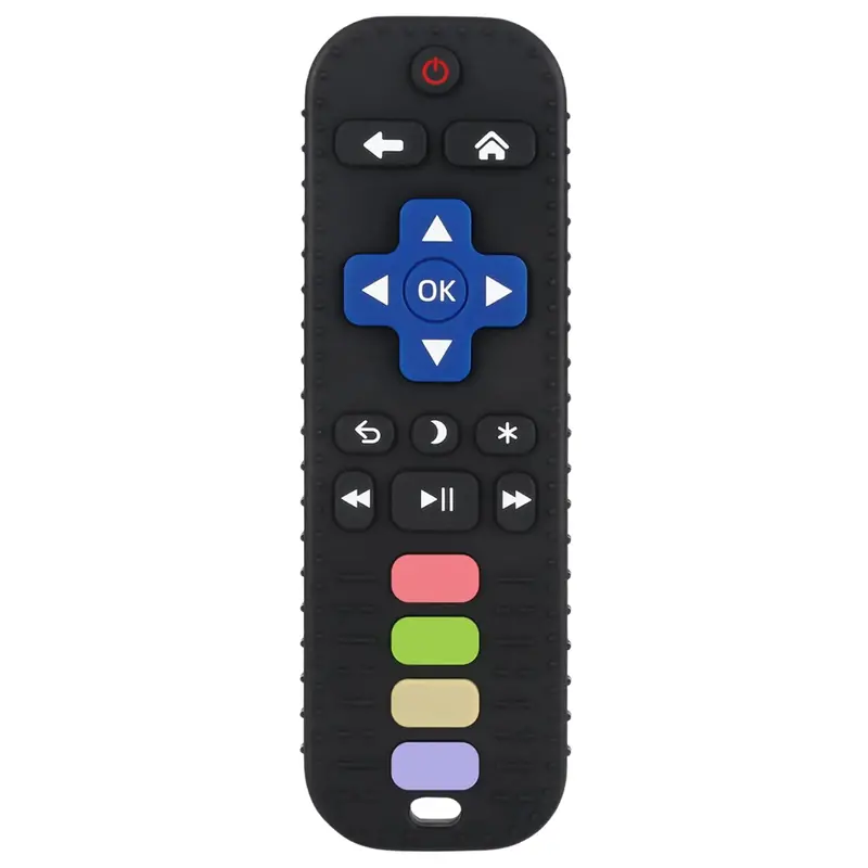 Silicone Baby Teether Tv Remote Control Shape Chew Toy 1