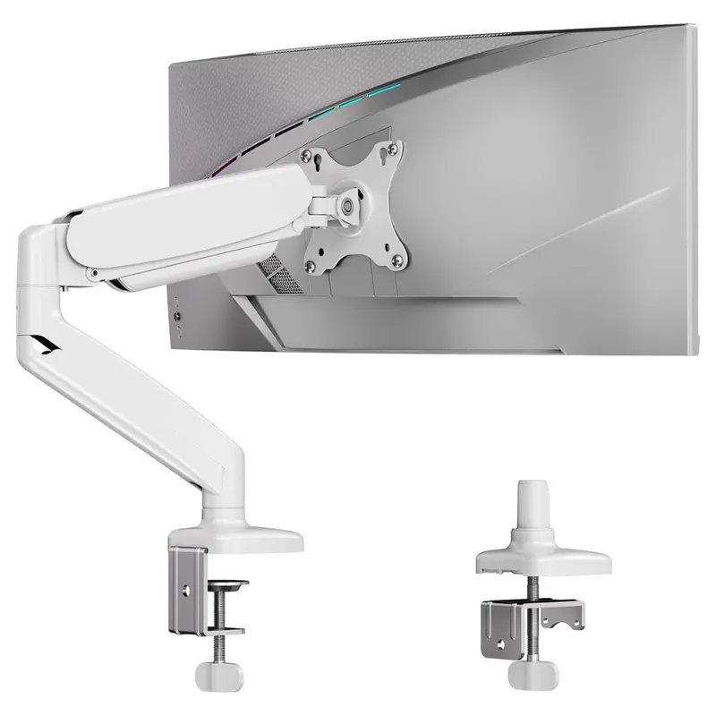 Single Monitor Desk Mount Stand With Clamp 1