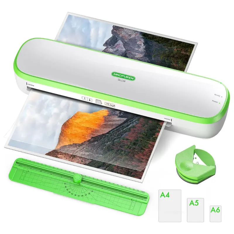 Sinopuren 9" Quiet Thermal Laminator Machine 1