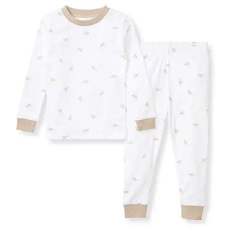 Size 5T Golden Bee Print Pajamas 1