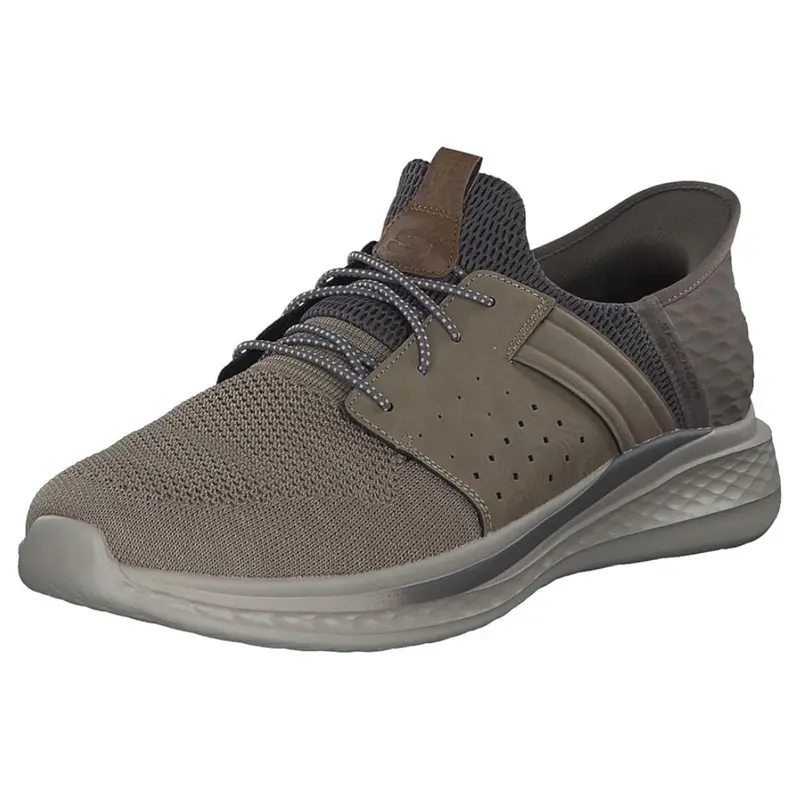 Skechers Men's Streetwear Slade Ocon Knitted Bungee Lace Slip-Ins Sneakers 1