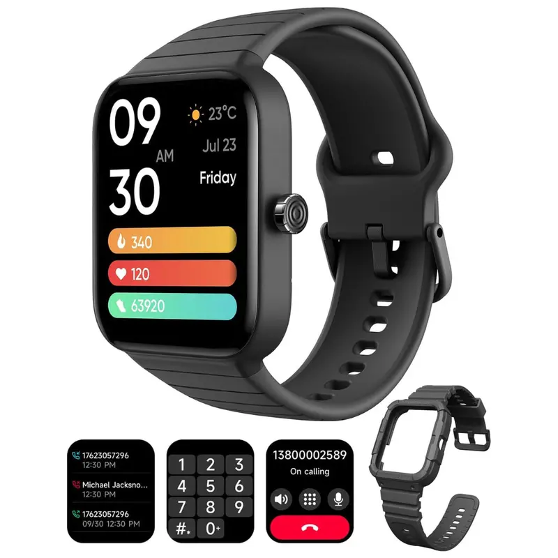 Skg 1.8" Fitness 100+ Sport Smartwatch With Answer/Make Call 1