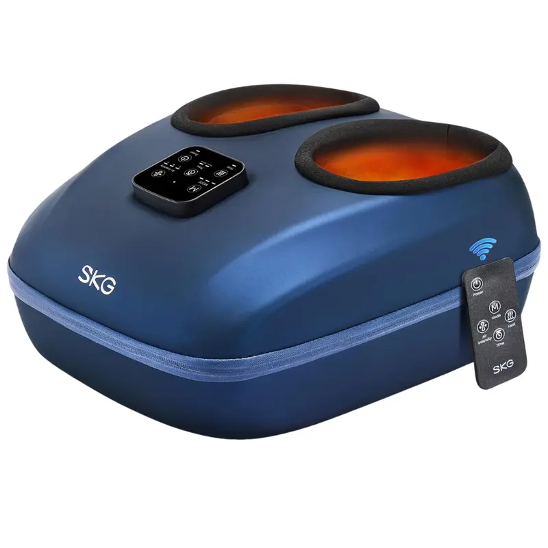 Skg Electric Feet Massager With Heat And Remote 1