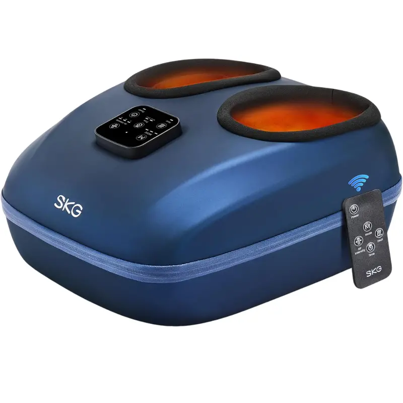 Skg Electric Feet Massager With Heat And Remote 1