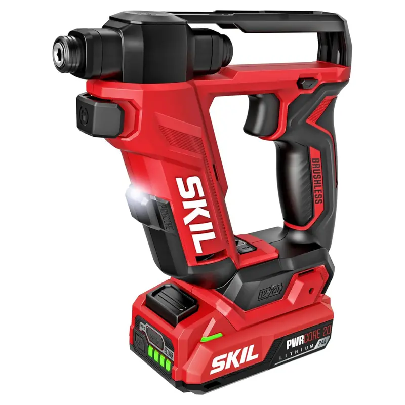 Skil Brushless 12V/20V Flip Drill Kit W/ 2.0 Ah Battery & Charger 1